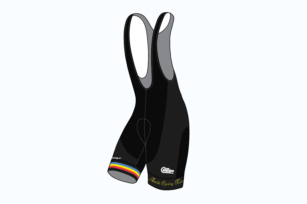 Apollo CT Bib Shorts - Youth - Powerhouse Sport