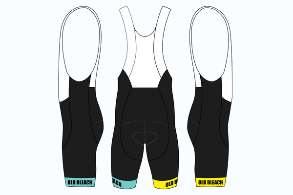 Old Bleach Elan Bib-Shorts