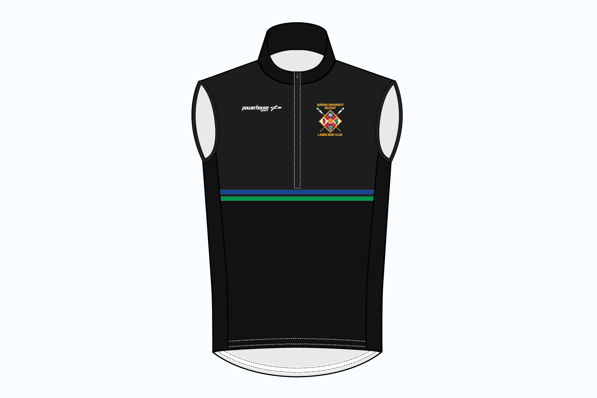 QUBLBC Rowing Gilet - Powerhouse Sport