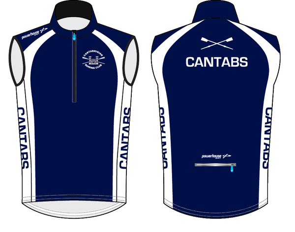 Cantabs Rowing Gilet - Powerhouse Sport