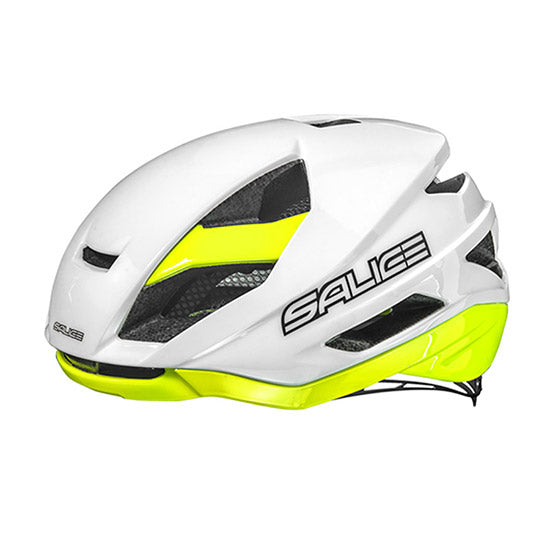 Salice Levante Helmet - White / Yellow - Powerhouse Sport